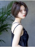 前髪ありブルージュショート【AIN.表参道】小田恭平