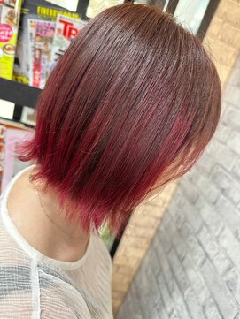 アース 大分森町店(HAIR&MAKE EARTH) 大人外ハネウェーブボブディ