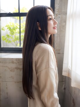 ワイワイ甲子園(wywy.) レイヤーロングセミディ姫カットワンカールシアーカラー