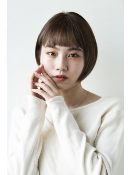 スリーバイキープ 尾山台(THREE by KEEP) 切りっぱなしなミニボブ