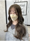 【artman 青井美海】オリーブグレージュ/ブリーチなし/日野
