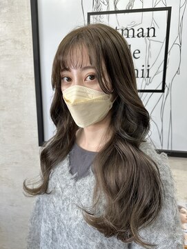 アートマン(artman) 【artman 青井美海】オリーブグレージュ/ブリーチなし/日野