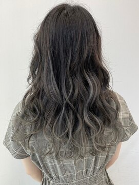 ノーバル バイ シエスタ 池袋(NoVal by siesta) グレーアッシュグラデーション