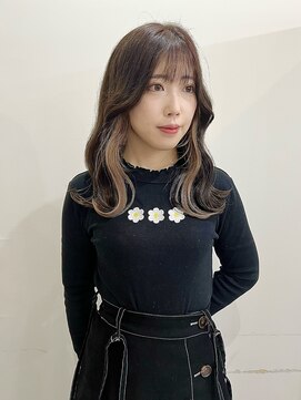 サクラ オモテサンドウ(SAKURA) インナーカラー/ベージュ/デザインカラー