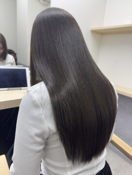 フレームプラス 御堂筋難波店(FRAME +) 髪質改善カラー　オリーブブラウン