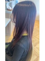 アートヘアーコルソ art hair CORSO&nbsp;ロング×顔周りレイヤー×チェリーピンク
