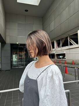 マッシュ アドベ 八戸ノ里(MASHU ADOBE) ボブ×アンブレラカラー