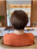 ひし形ショートボブ