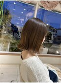 切りっぱなしボブ