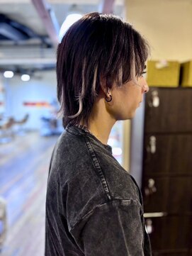 ジュジュル 稲毛本店(jujur) ウルフ/アッシュブラック/カルマパーマ/ベリーショート稲毛駅