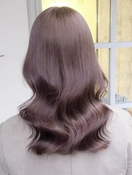 ヘアアンドビューティ ガーデン ベルモール店(HAIR AND BEAUTY GARDEN) ミルクティーベージュピンクベージュラベンダーベージュカラー