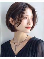 ゴカンムード(Gokan mood)&nbsp;ハイライトバレイヤージュダブルカラーショートカット30代40代