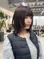 ソピ バイ インビテーション(sopi by invitation)&nbsp;ミディアムレイヤー/ナチュラルウルフ/ピンクブラウン/＊31