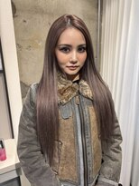 リリー(Lilley)&nbsp;【lilley 稲永麻衣】コリアンエクステ+羽エクステ+韓国ヘア