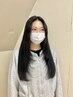 【限定クーポン】レイヤーカット+髪質改善カラー+トリートメント￥8500