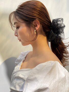 ロンド フィーユ(Lond fille) 髪質改善縮毛矯正レイヤーカット顔周り前髪韓国ミニウルフ/銀座