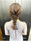 【Anli☆岩瀬萌】お呼ばれアレンジ あみおろし ヘアセット