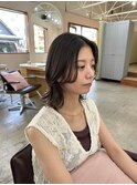 ミディアム×くびれヘア
