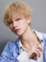 リップス 表参道店(LIPPS)&nbsp;【ブリーチカラー】ホワイトブロンド フェザーマッシュ