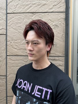 ハレケルーピディア(HAREKE loopidia) バーガンディーシャープ