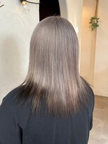 リングバイモアムー(Ring by Moremuu) ブリーチカラー デザインカラー 裾カラー issy