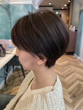 ロンド 銀座(Lond) ●杉浦くびれヘア/アプリコットオレンジ/ショート/韓国50