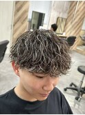 波巻きパーマ/メッシュパーマ