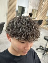 ビカムメンズヘアー 栄店(become men's hair)&nbsp;波巻きパーマ/メッシュパーマ