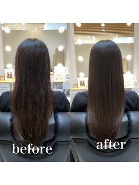 ツヤと髪 クリム(crim) 髪質改善ヘアエステ　ロング　白髪染め　30代、４０代、２０代