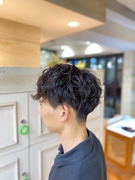 ピュア ポイント 和光店(PURE POINT) ツーブロックマッシュ/ツイストパーマ