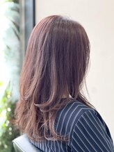 ヘアーデザイン ピニック(hair design P2C) ロングレイヤーにゆるっと巻きの魔法