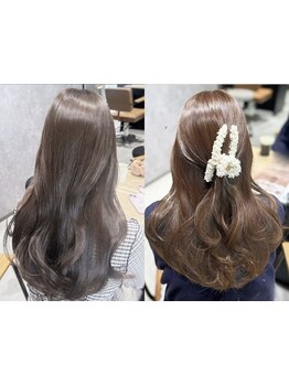 ダメージレス&圧倒的な艶髪☆平日限定お得なカラークーポン多数あり☆20代に圧倒的人気サロン