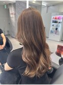 ブリーチなしダブルカラー☆マロンベージュ☆20代30代40代