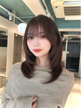 マインバイアフロートギンザ(MYNE by AFLOAT GINZA) バタフライレイヤー/ハッシュカット/ハイレイヤー/ウルフカット