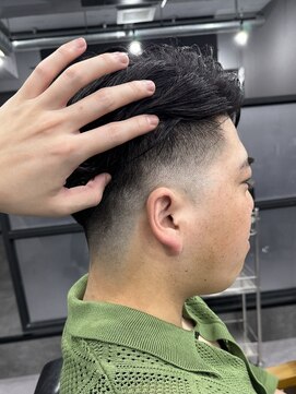 ウェイビー 桜木町店(WAVY) 【WAVY】フェード×七三スタイル