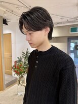 ローレン(LOREN)&nbsp;ベリーショート/ダークアッシュ/ニュアンスパーマ/韓国マッシュ