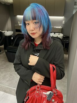 ロテサカエ(Lote.Sakae) 着物ヘア/大人ガーリー/ダークアッシュ/似合わせカット