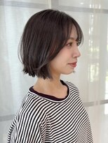 リュミエ ドゥ マッシュ(Lumier de mashu)&nbsp;ハッシュボブ/スモーキーカラー/学割/梅田/透明感カラー/ボブ