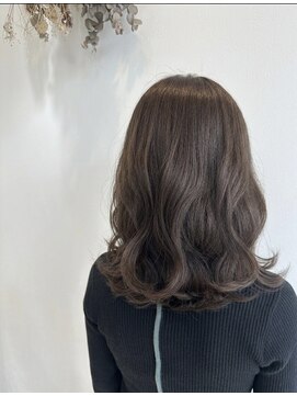 シルエット 美容室 【ブリーチなし】イメチェンカラー