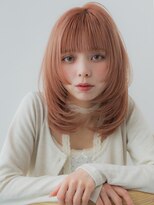 アンアミ シブヤ(Un ami shibuya)&nbsp;オレンジベージュ/ハッシュカット