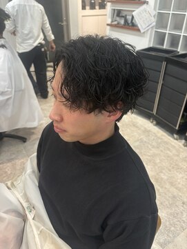 ハレケメリディッシュ(HAREKE meridish) 波巻きシャドーパーマ