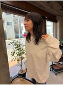 ゆるっと上からパーマ
