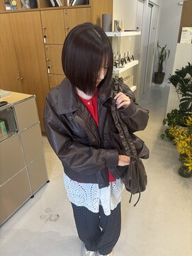 ルブランヘアギャラリー(Le blanc hair gallery) 暖色ボブ