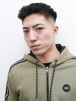カーウォッシュバーバー(CARWASH BARBER)&nbsp;メンズカットアップバングスキンフェードベリーショート0405