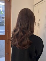 ヘアーデザインスリール(Hair Design THRIRE)&nbsp;ロング巻き髪スタイル