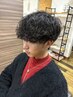 【メンズ人気No.1】似合わせメンズカット＋選べるパーマ￥14300