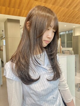 ローレンアオ(LOREN AO) ワンホンレイヤー/オリーブベージュ/ベージュカラー/矢場町