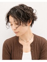 ドロップ(drop) 大人可愛いニュアンスショートパーマ