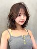【平日予約でお得♪】ブリーチなし透明感カラー＋トリートメント￥4980/韓国