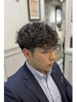 ミリオンバックス 上野(Million Bucks)&nbsp;くせ毛を活かした大人のメンズパーマスタイル